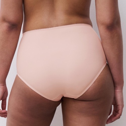 Chantelle Intrique pink high waist brief