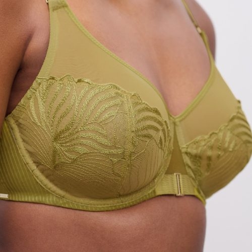 Chantelle Legend green non-padded bra