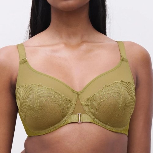 Chantelle Legend green non-padded bra