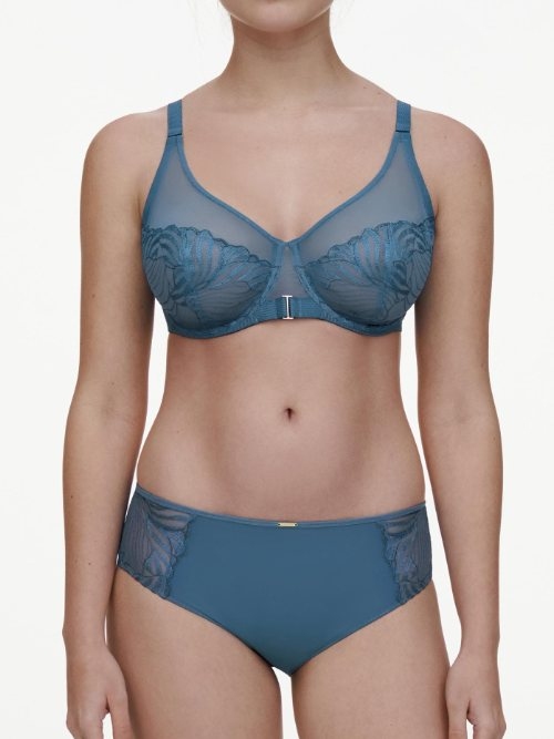 Chantelle Legend jeans blue non-padded bra