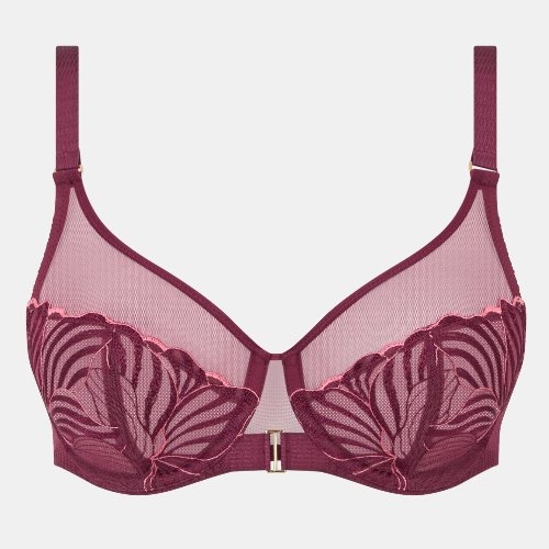 Chantelle Legend purple non-padded bra