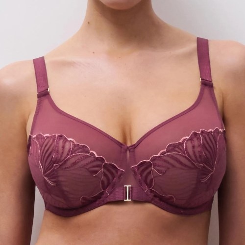 Chantelle Legend purple non-padded bra
