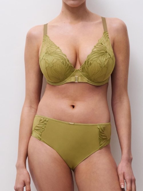 Chantelle Legend green push up bra