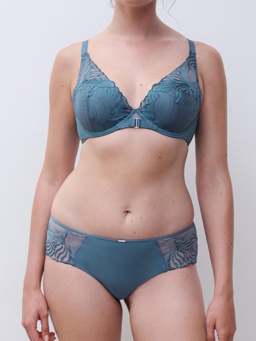 Chantelle Legend jeans blue push up bra