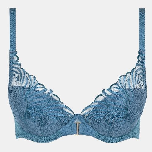 Chantelle Legend jeans blue push up bra