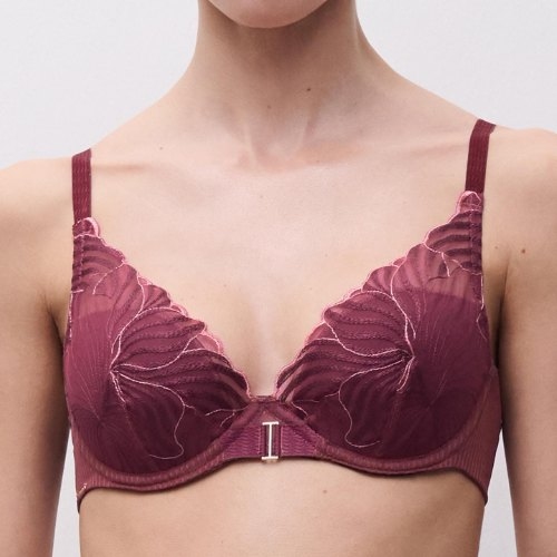 Chantelle Legend blue push up bra