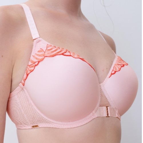 Chantelle Legend pink padded bra