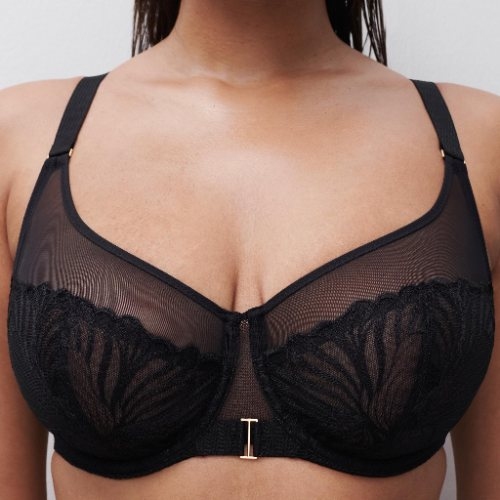 Chantelle Legend black non-padded bra