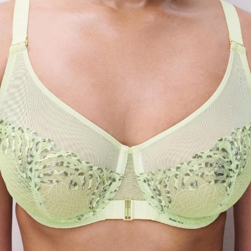 Chantelle Legend green non-padded bra