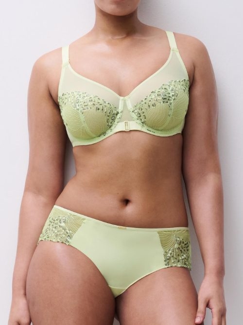Chantelle Legend green non-padded bra