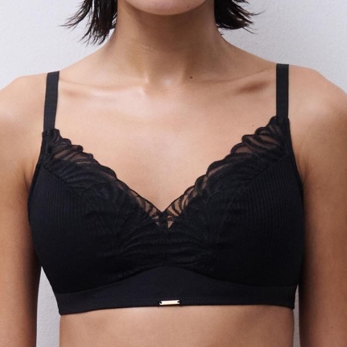 Chantelle Legend black padded bra