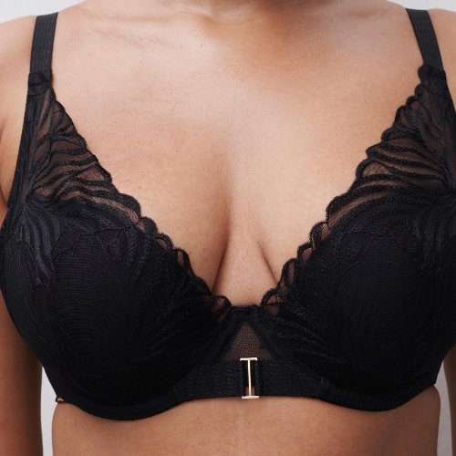 Chantelle Legend black padded bra