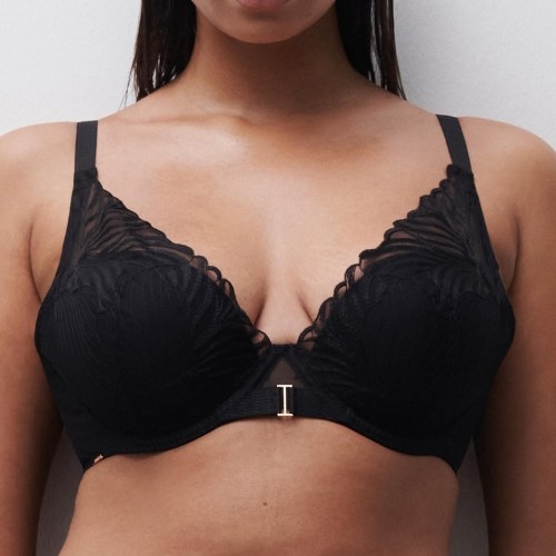 Chantelle Legend black padded bra