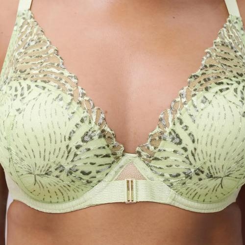 Chantelle Legend green padded bra