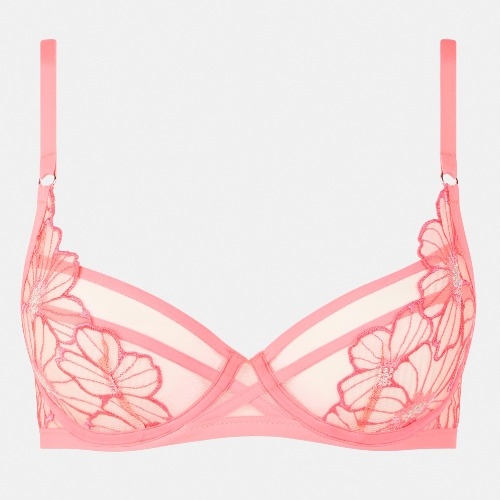 Chantelle Lush pink non-padded bra