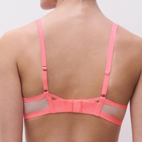 Chantelle Lush pink non-padded bra