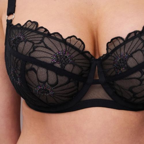Chantelle Lush black non-padded bra