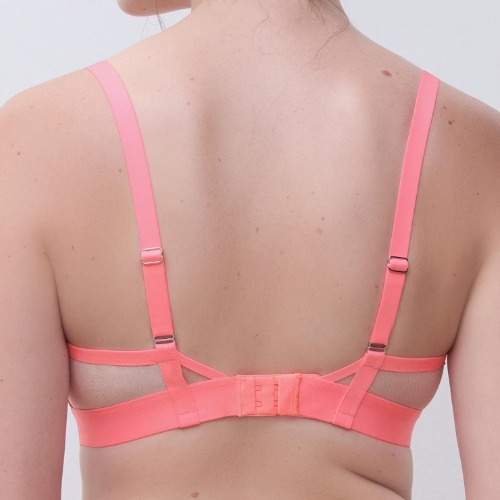 Chantelle Lush pink wireless bra
