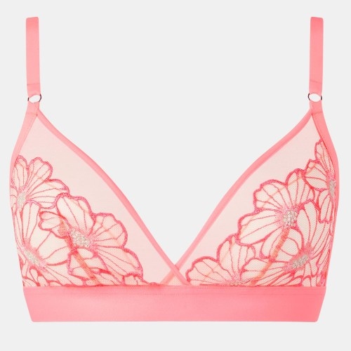 Chantelle Lush pink wireless bra