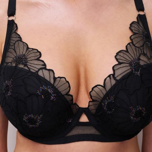 Chantelle Lush black padded bra