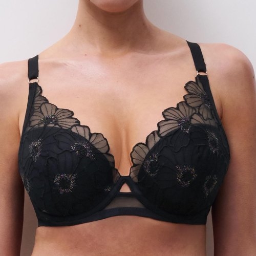 Chantelle Lush black padded bra