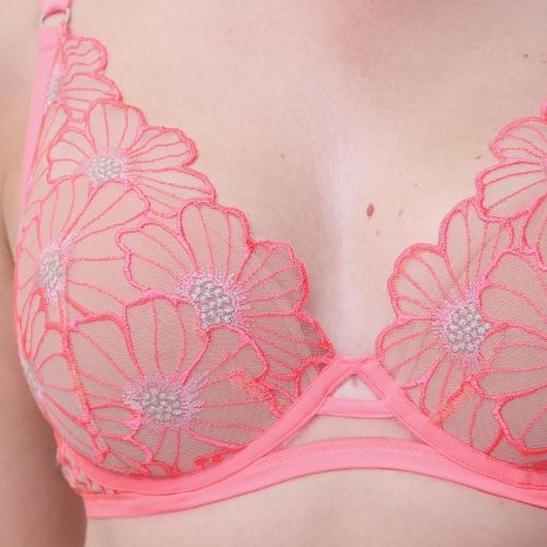 Chantelle Lush pink padded bra