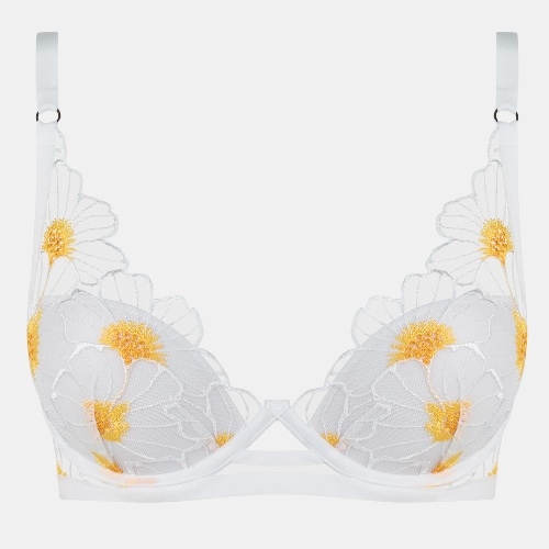 Chantelle Lush white padded bra