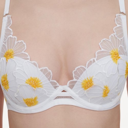 Chantelle Lush white padded bra