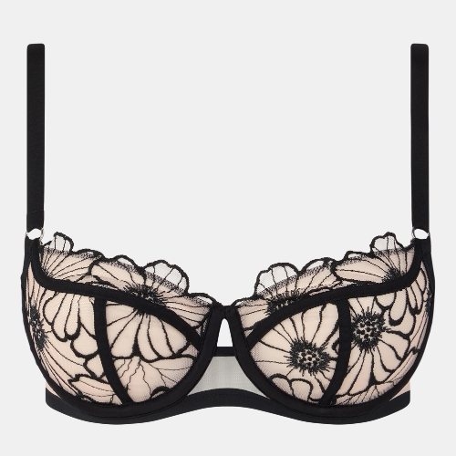 Chantelle Lush black/pink padded bra