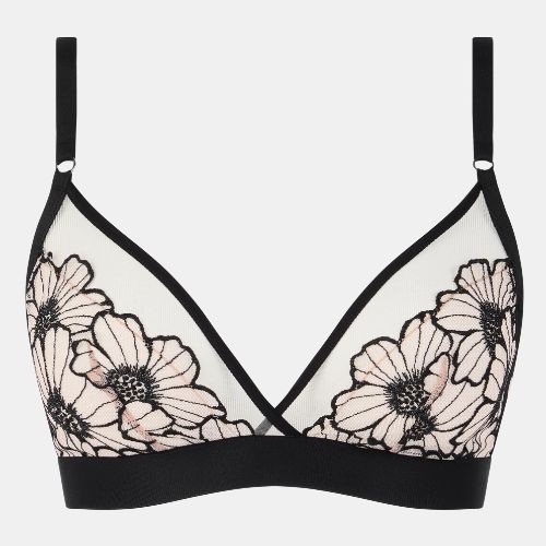Chantelle Lush black/pink wireless bra