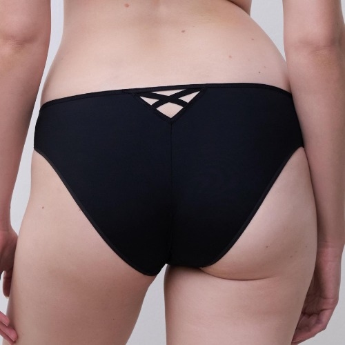 Chantelle Lush black/pink brief