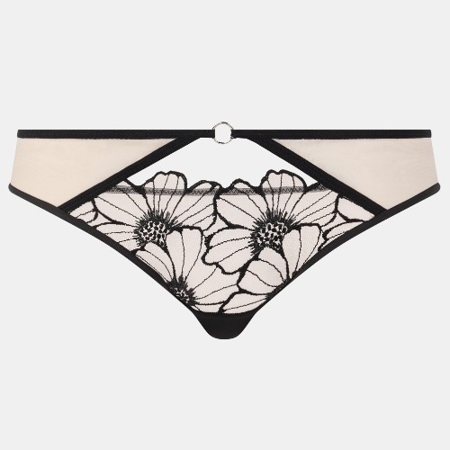 Chantelle Lush black/pink brief