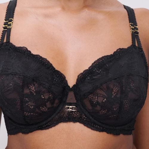 Chantelle Muse black non-padded bra