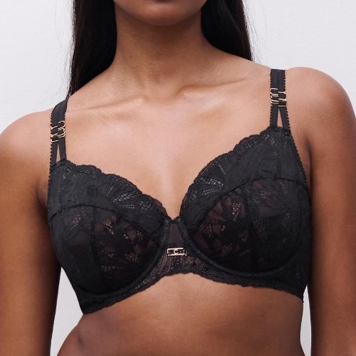 Chantelle Muse black non-padded bra
