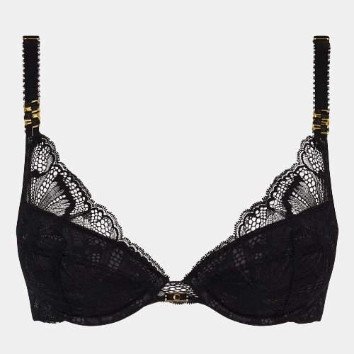 Chantelle Muse black push up bra
