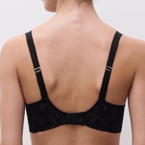 Chantelle Muse black push up bra