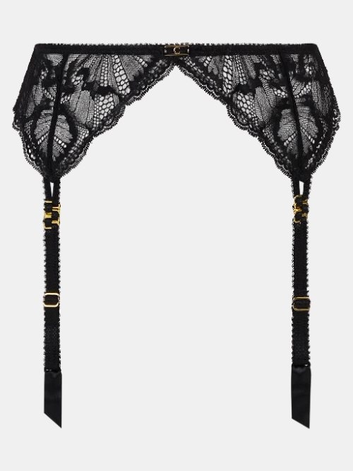 Chantelle Muse black suspender