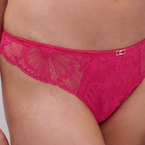 Chantelle Muse pink suspender