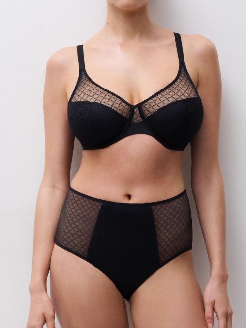 Chantelle Norah Chic black non-padded bra