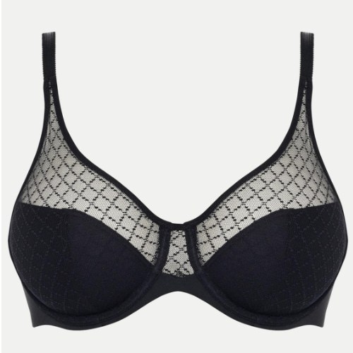 Chantelle Norah Chic black non-padded bra