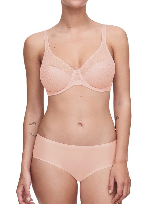 Chantelle Norah Chic pink non-padded bra