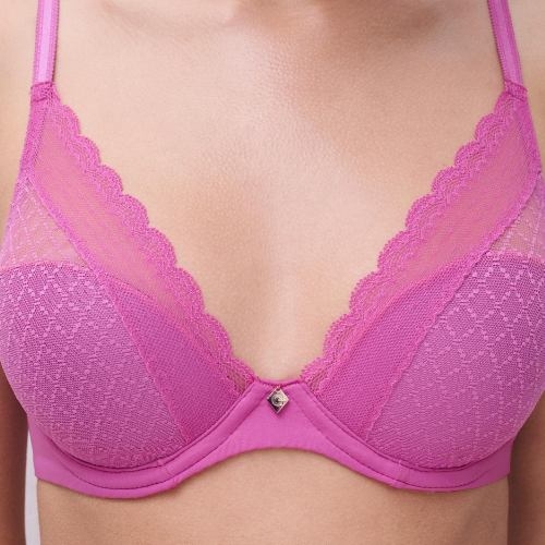 Chantelle Norah Chic fuchsia padded bra