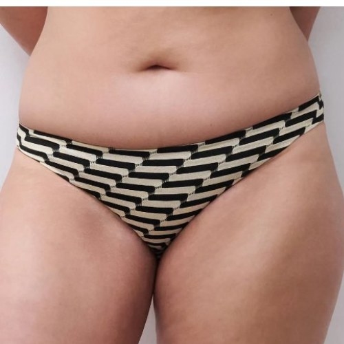 Femilet Badmode Santosa black/gold bikini brief