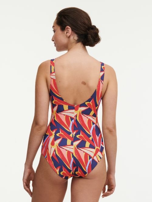 Femilet Badmode Granada blue/red bathingsuit