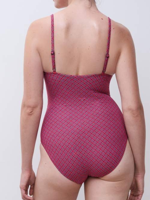 Femilet Badmode Tidra pink/print bathingsuit