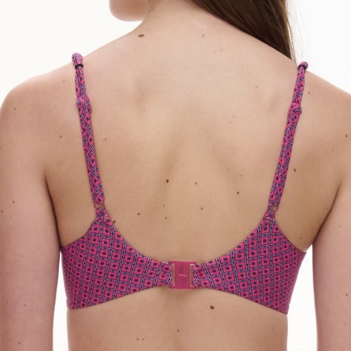 Femilet Badmode Tidra pink/print soft-cup bikini bra