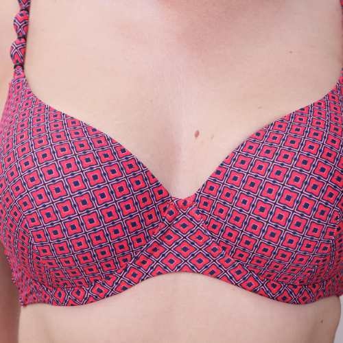 Femilet Badmode Tidra pink/print padded bikini bra