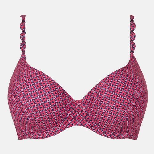 Femilet Badmode Tidra pink/print padded bikini bra