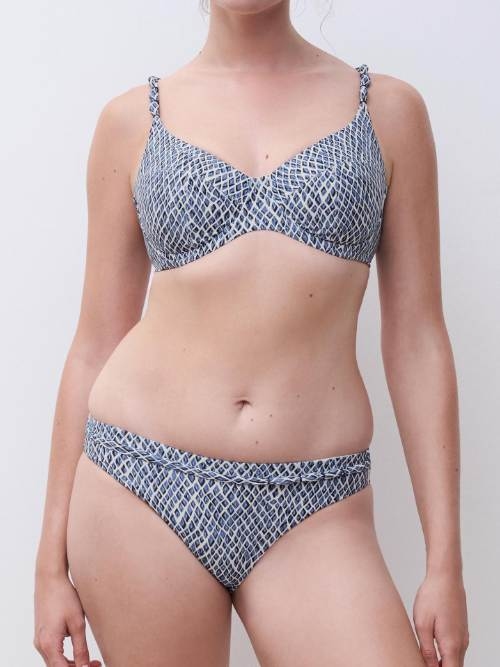 Femilet Badmode Tidra blue/print soft-cup bikini bra