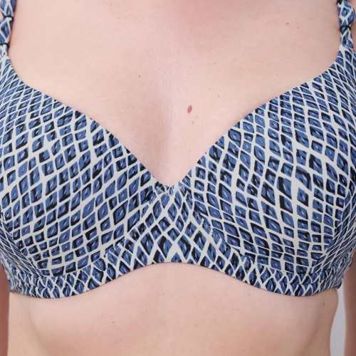 Femilet Badmode Tidra blue/print padded bikini bra